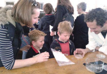 Crystals at Cambridge Science Fair 2014