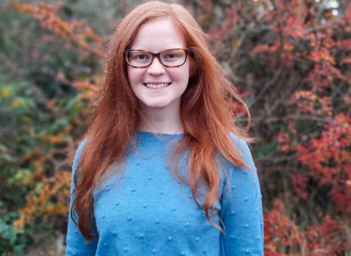 Portrait image of Florence Young, winner of the 2021 Raff PhD student Medal