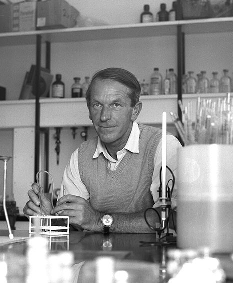 Fred Sanger at the LMB