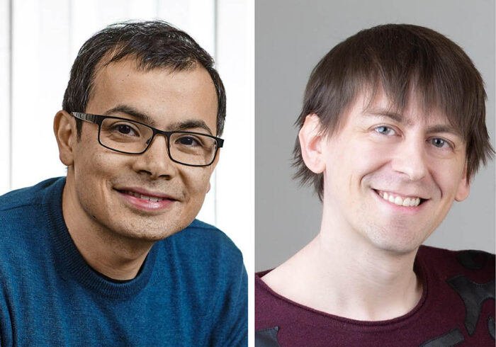 Demis Hassabis and John Jumper