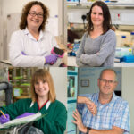 Alison Lane, Jo Chesham, Darren Egan and Helen Cooper (clockwise from top left)