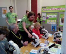 ‘Worms are cleverer than you think’ in action at the Guildhall, Cambridge