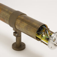 A photomultiplier detector.