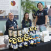 Mark Perutz Fund stand and merchandising