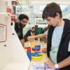 Boy at Cellular Machines in 3D