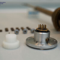 specimen holder disassembled
