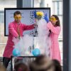 Scientific demonstration in action during STEM in Song