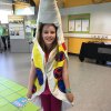 The worm costume!