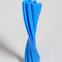 2 Angstrom 3-D printed model of a tau filament, 2017, from Sjors Scheres.