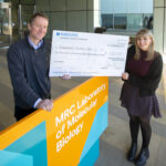 Donation cheque handover